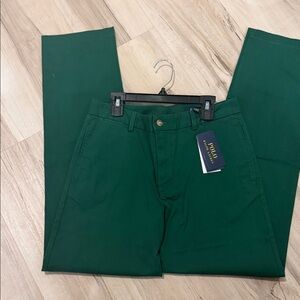 Polo by Ralph Lauren Men's Dark Green Chinos